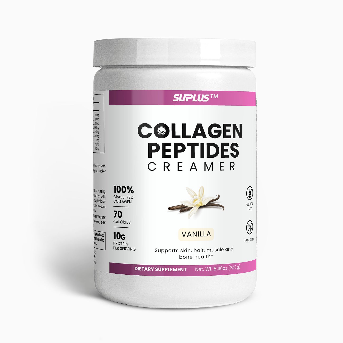 Grass-Fed Collagen Creamer (Vanilla)