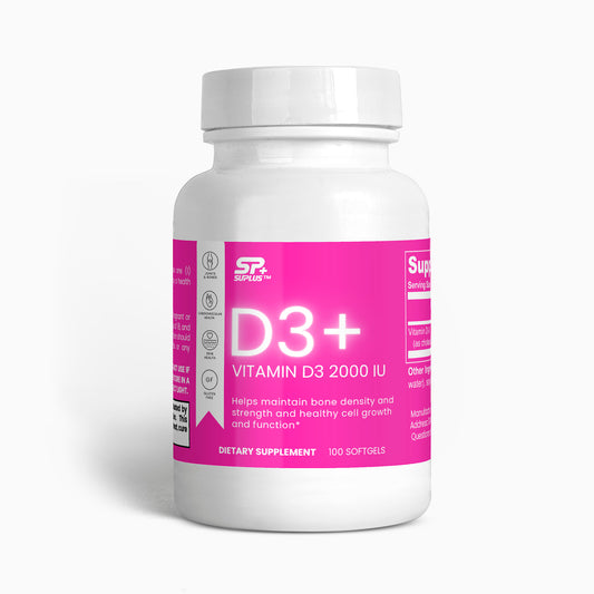 D3+ Vitamin D3 2,000 IU